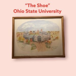 OHIO STATE LITHOGRAPH- “THE SHOE”